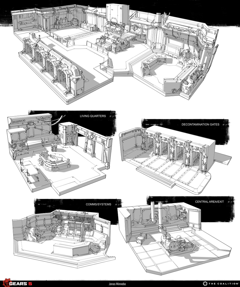 Illustration for article titled The Art Of Gears 5